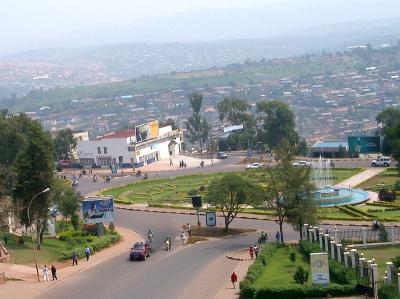 Kigali, die Hauptstadt von Ruanda