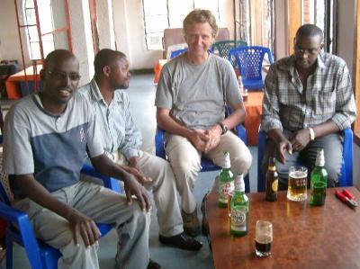 Fr�hschoppen in Kigali