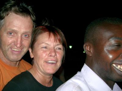 Auf dem Moped durch Kampala