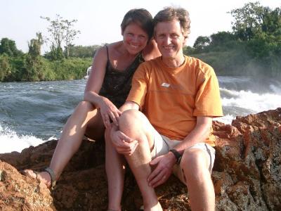 An den Bujagali Falls bei Jinja