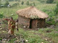 Besuch der Pygmaeenfamilien