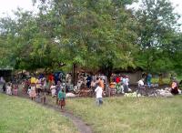Dorfmarkt in der N�he der Farm