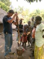 Heinz bei der Arbeit